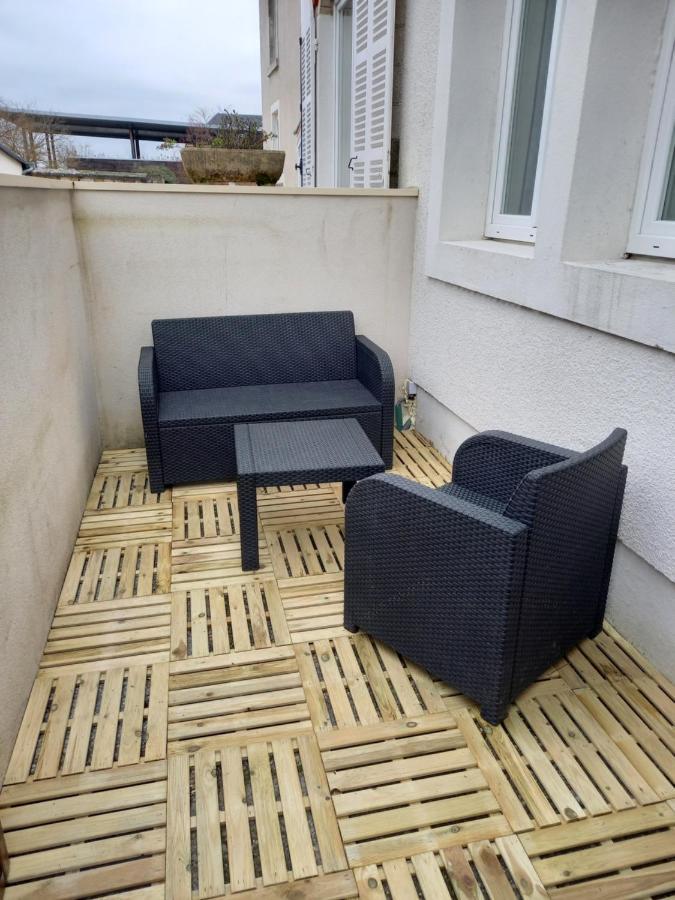 Studio Avec Terrasse En Residence Calme A Dijon. Exteriör bild
